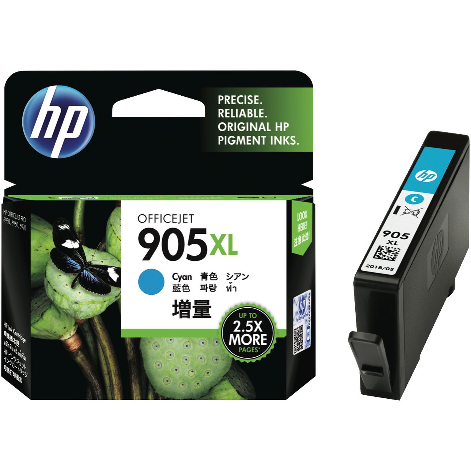 Ink Cartridge HP- 905XL Cyan